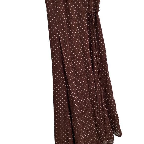 Reformation Carina Dot Wrap Dress EUC - Picture 5 of 11